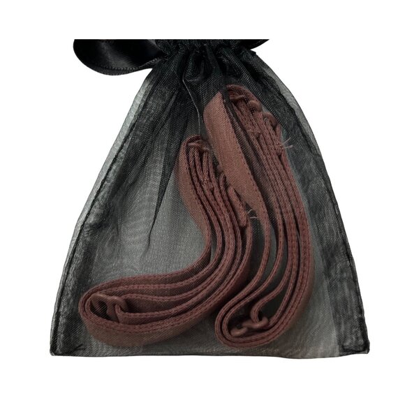 SKIMS Ultra Fine Mesh Strapless Bra Underwire Convertible 32D Rose Clay - Picture 8 of 11